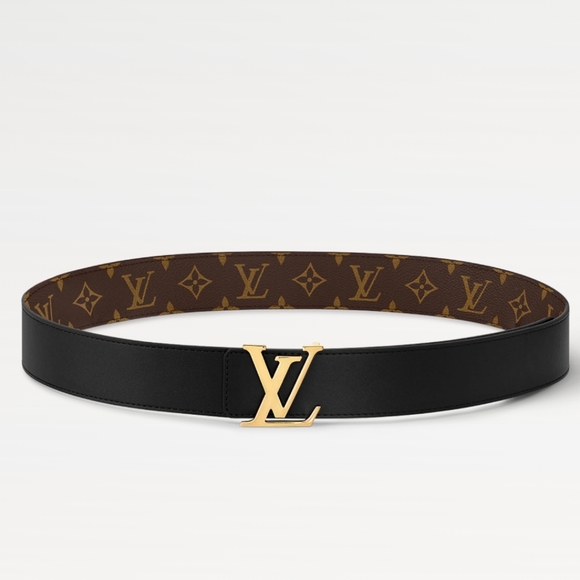 $600 Retail Auth Louis Vuitton Monogram Belt.80/32 AC5212 M0566 Made in Spain - Picture 7 of 16